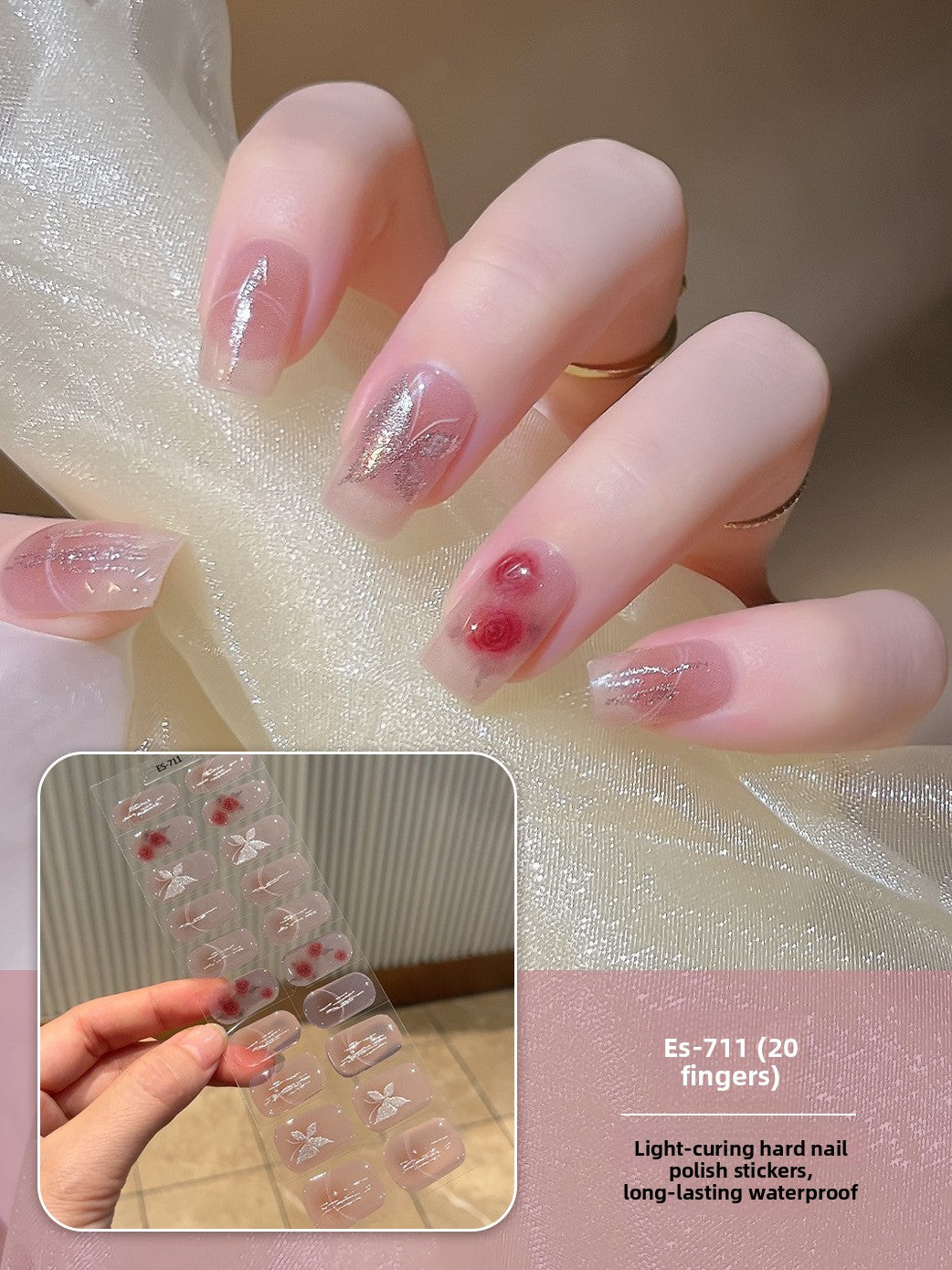 Stickers refer to nail stickers