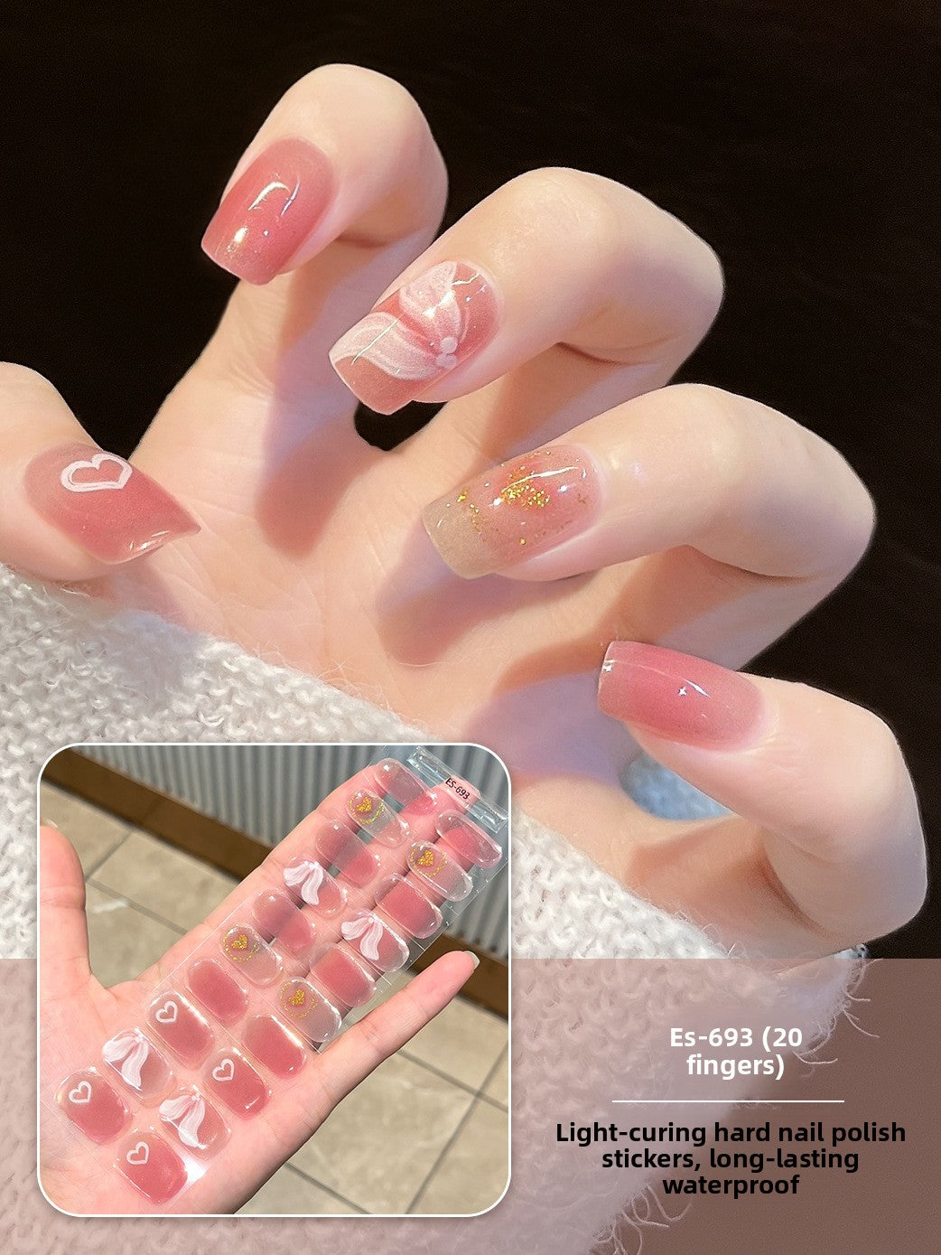 Stickers refer to nail stickers