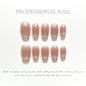 Glitter Nail Art Patches with Butterfly Design