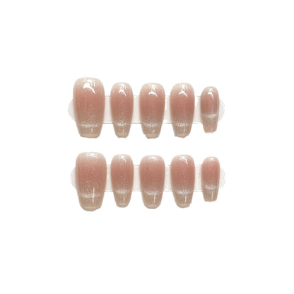 Glitter Nail Art Patches with Butterfly Design
