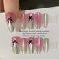 Glitter Nail Art Patches with Butterfly Design
