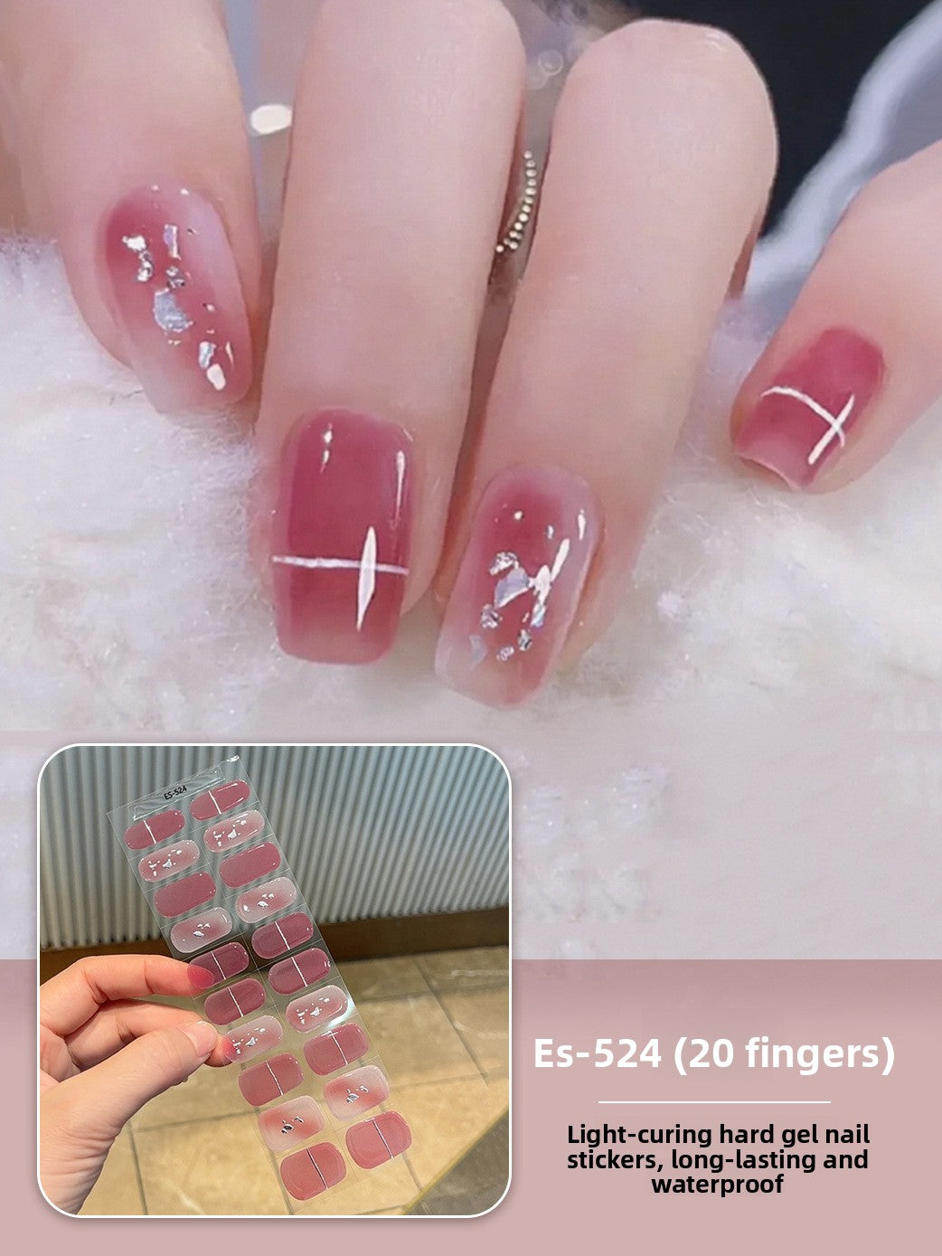 Stickers refer to nail stickers