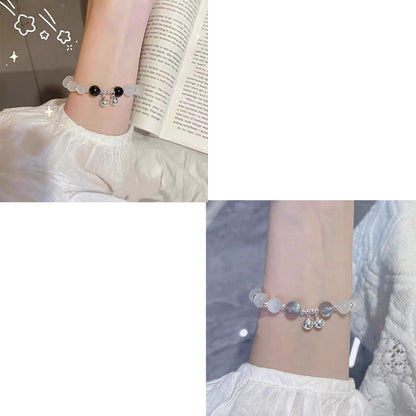 Butterfly Imitation Gemstone Beaded Bracelet