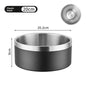 Double Layer Slow Feeder Pet Bowl with Non-Slip Base