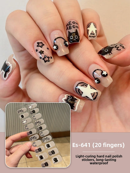 Stickers refer to nail stickers