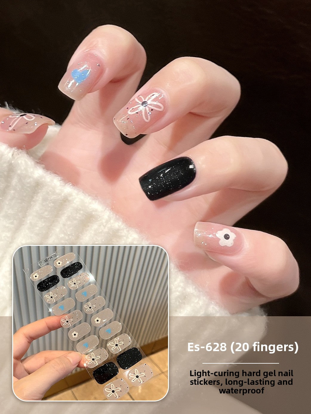 Stickers refer to nail stickers