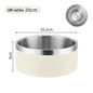 Double Layer Slow Feeder Pet Bowl with Non-Slip Base