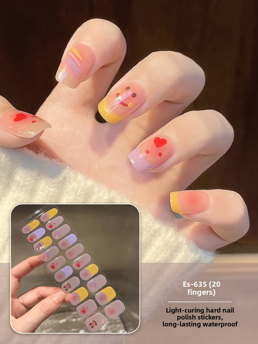 Stickers refer to nail stickers