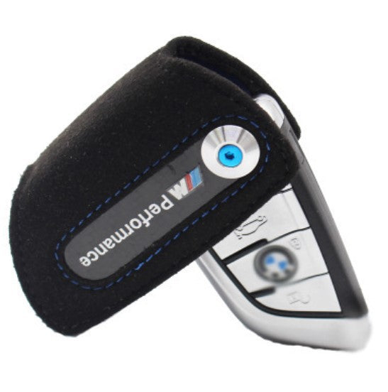BMW Suede Car Key Protective Cover