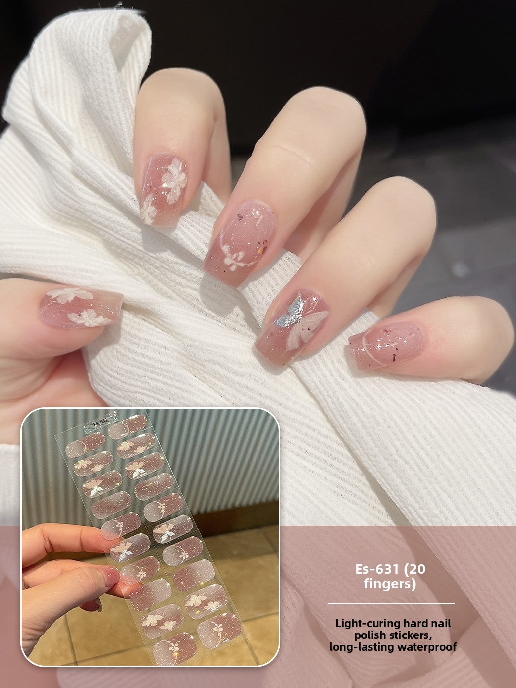 Stickers refer to nail stickers