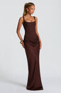 Slim Fit Bodycon Dress with Square Neck