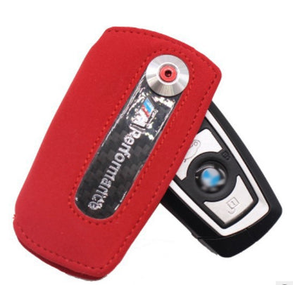 BMW Suede Car Key Protective Cover